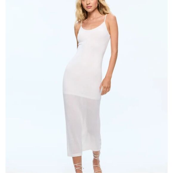 Alive + Olivia KALISA KNIT SLIP DRESS wool/silk/cashmere blend size M NWT - Picture 2 of 13